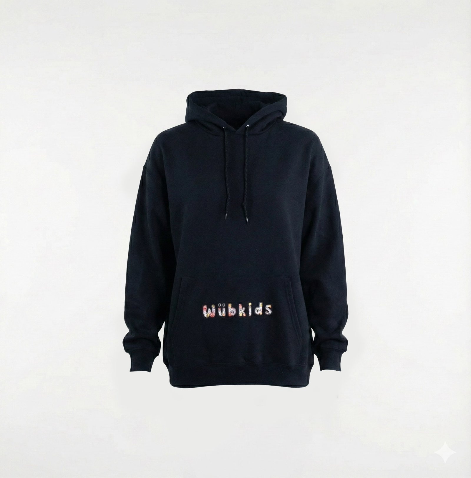WÜBKIDS Black Hoodie Low