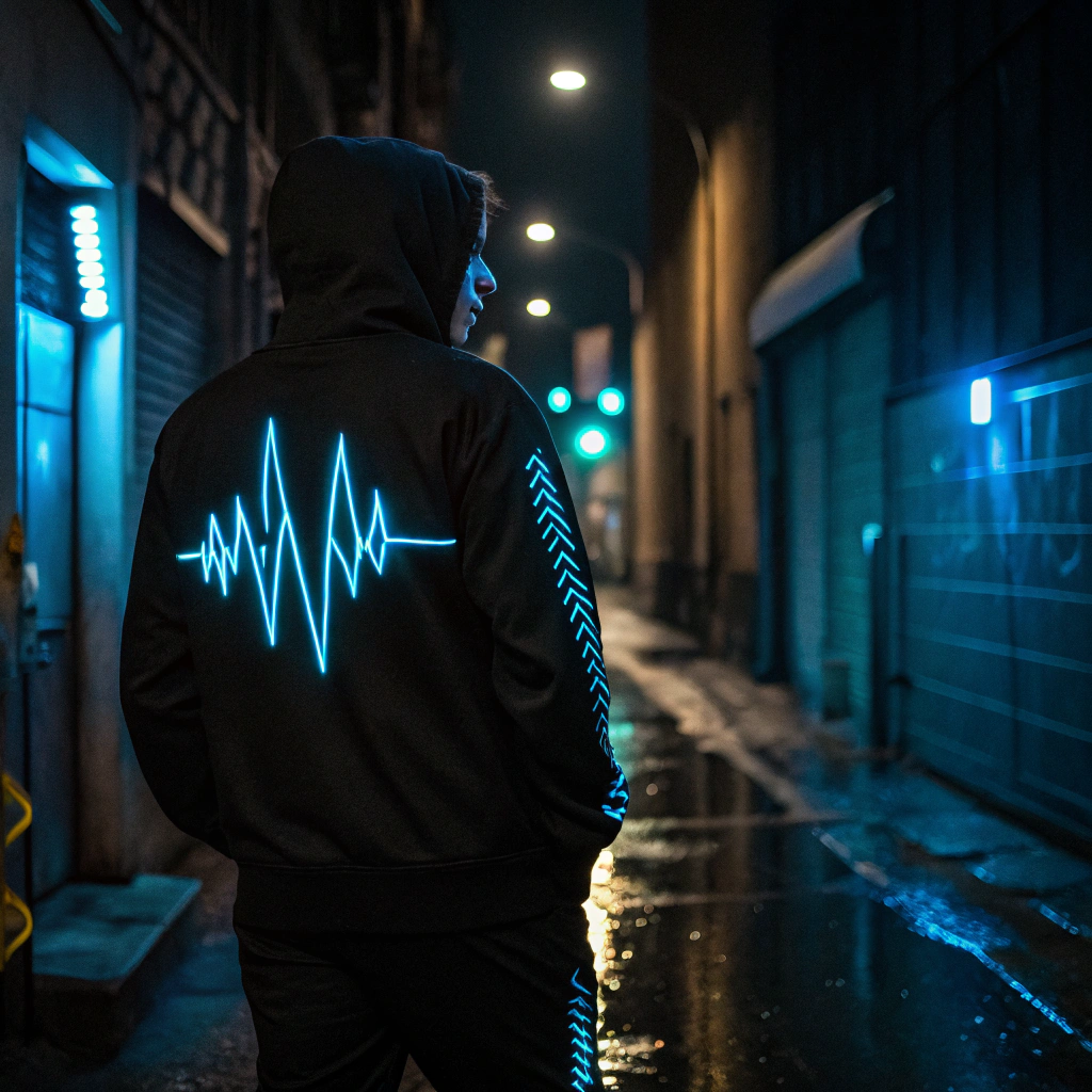 Electric Pulse Hoodie